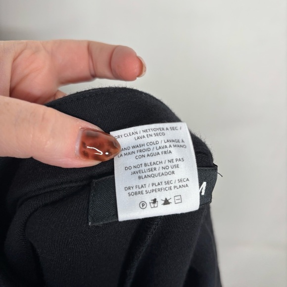 NAADAM Modal Cashmere Slim Pant Black size Medium - Picture 15 of 16